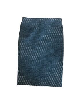 NWT Loft Black & White Polka Dot Patterned Pencil Skirt Small NWT